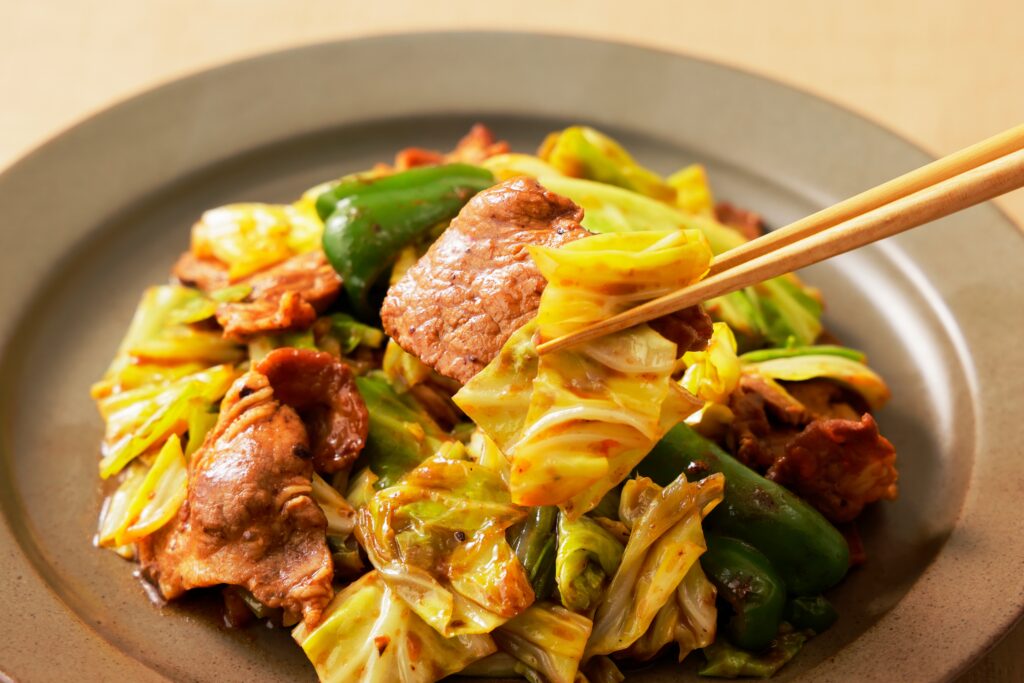 「中華の日」は、甜面醤のコクと甘みが効いた回鍋肉に挑戦!