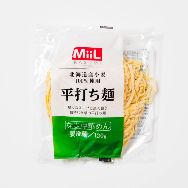 MiiL生一麺　平打ち麺120g