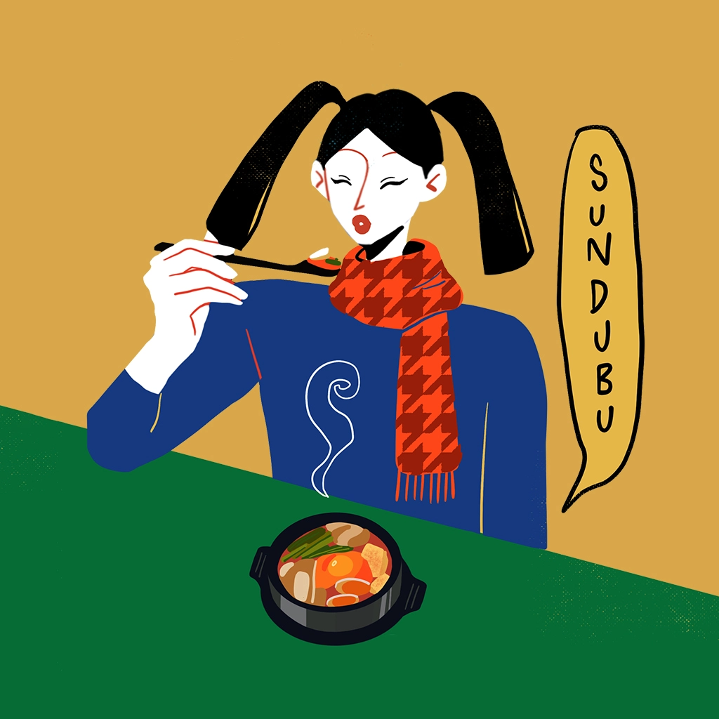 Beat the winter with spicy Sundubu Jjigae that will warm your body and soul!