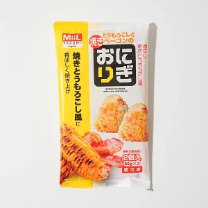 MiiLとうもろこしベーコン焼きおにぎり