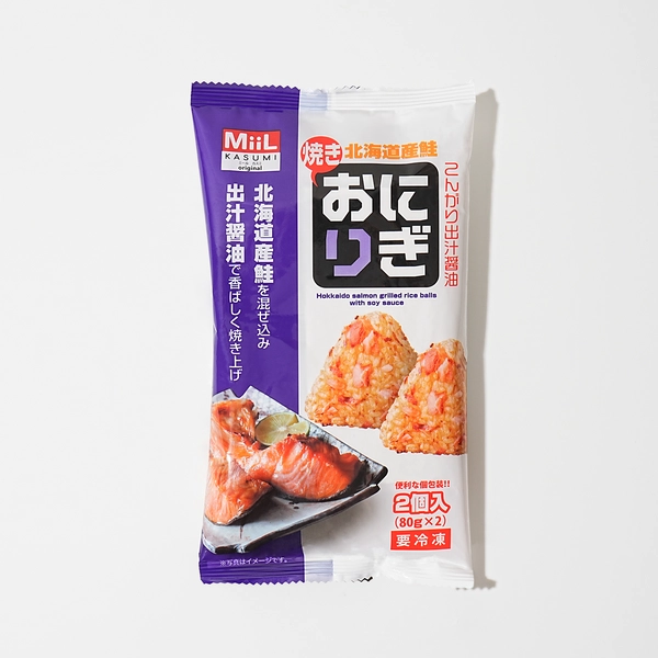 MiiL北海道産鮭の出汁醬油焼きおにぎり