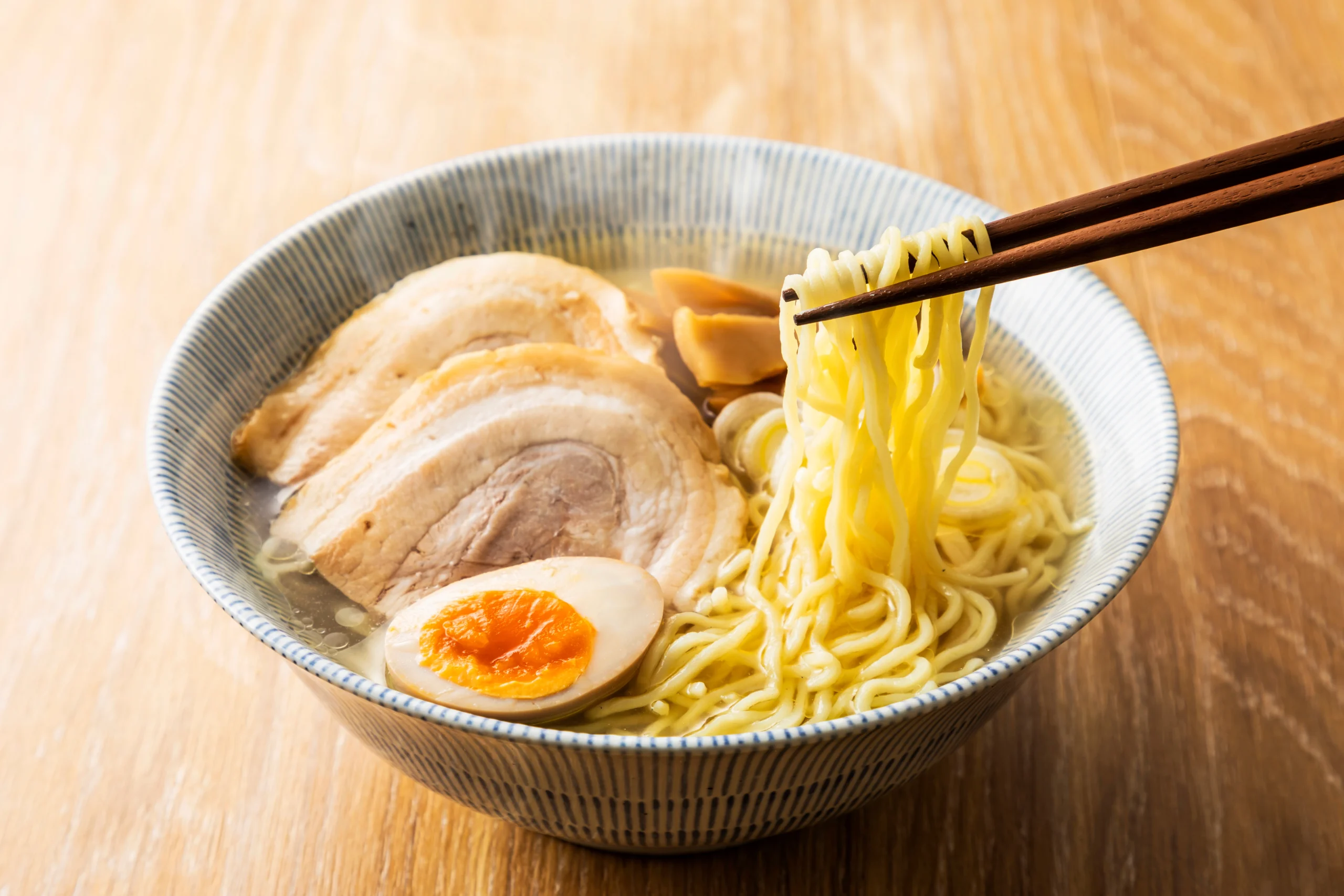 ラーメンスープで時短メニュー！