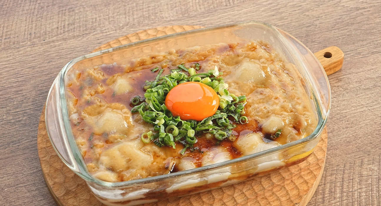 餅入りスコップつくね