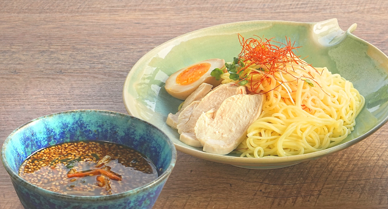キンパの素でピリ辛つけ麺